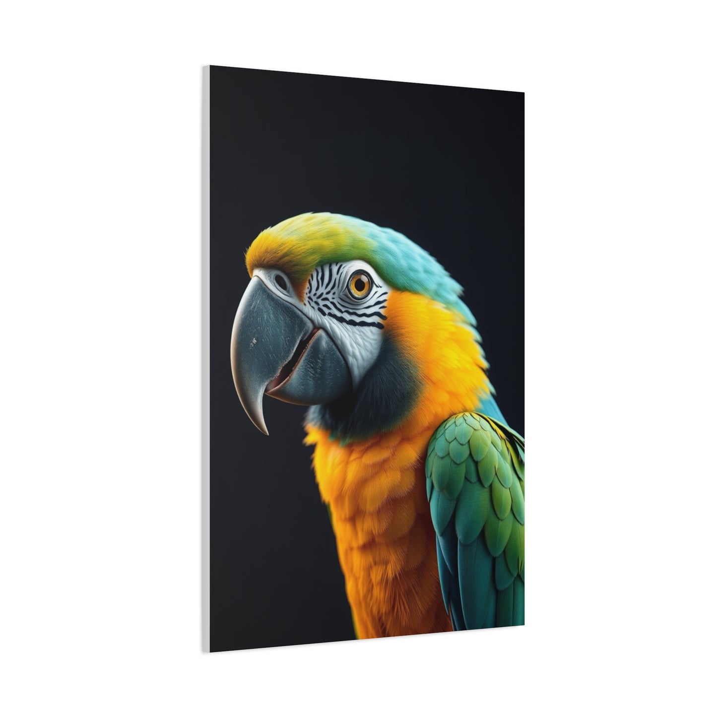 Masterpiece Parrot Art Vision Wall Art & Canvas Print