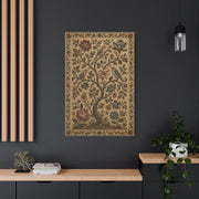 Ornate Botanical Tree Tapestry Panel Wall Art & Canvas Print
