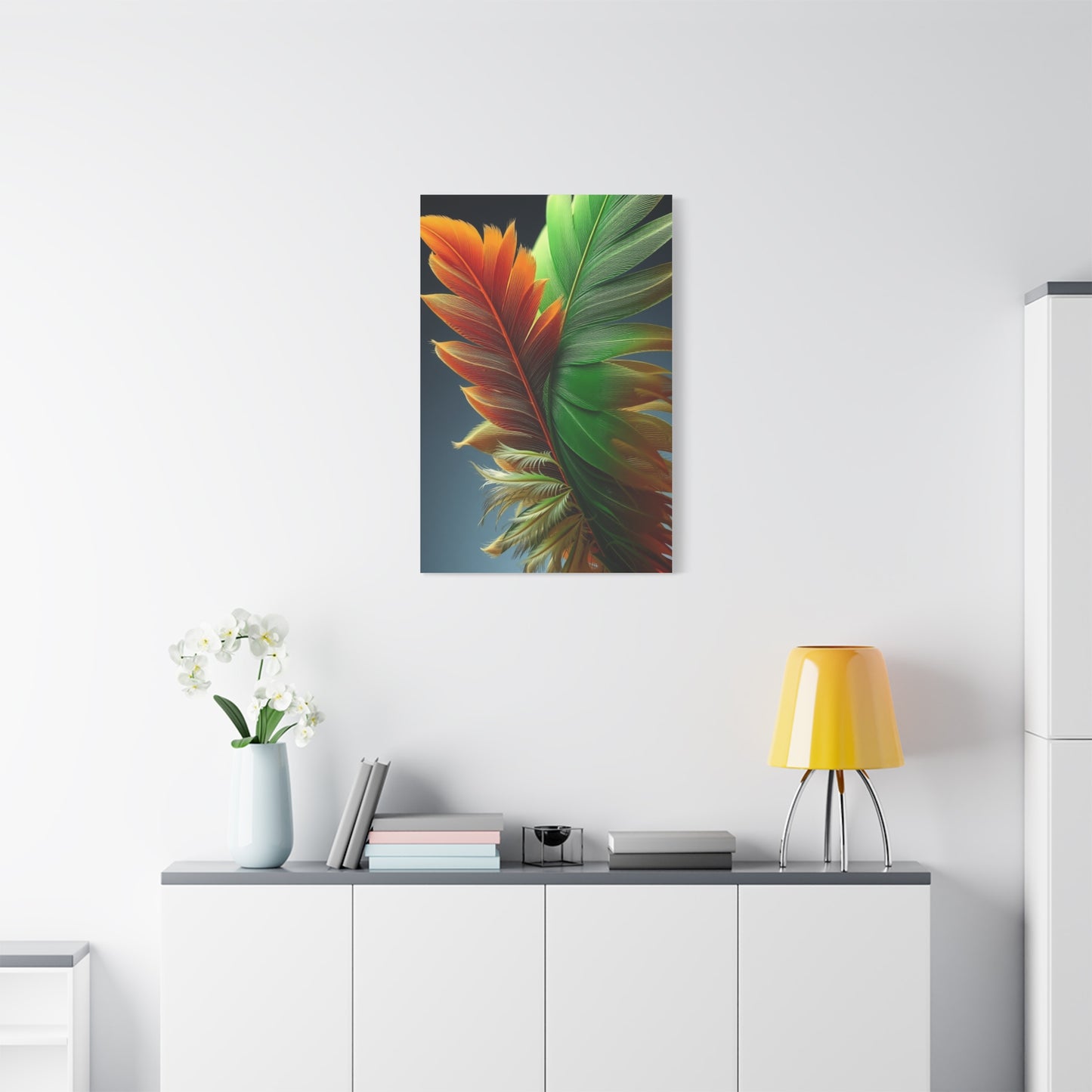Supreme Feather Art Beautiful Collection Wall Art & Canvas Print