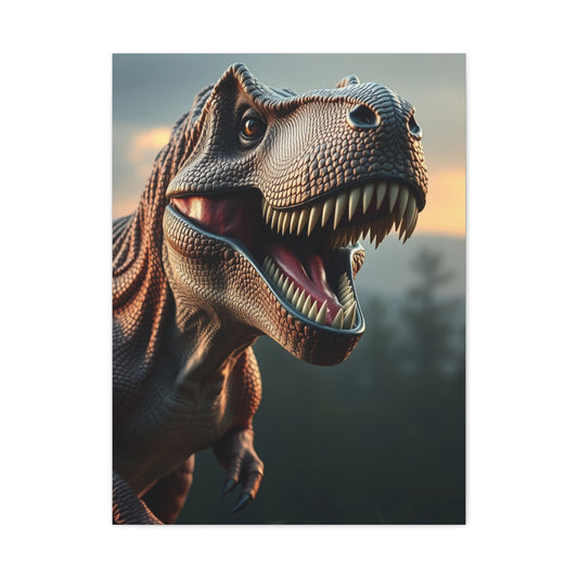 Supreme Tyrannosaurus Rex Art Beautiful Collection Wall Art & Canvas Print