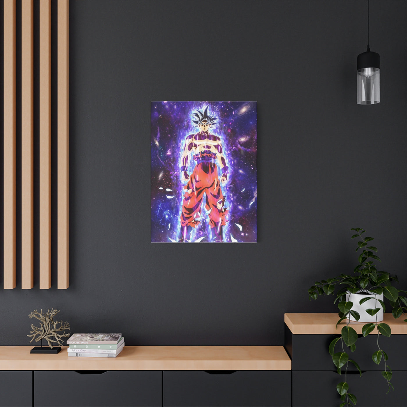 Dragon Ball Z Perfected Ultra Instinct Goku Poster Wall Art & Canvas Print