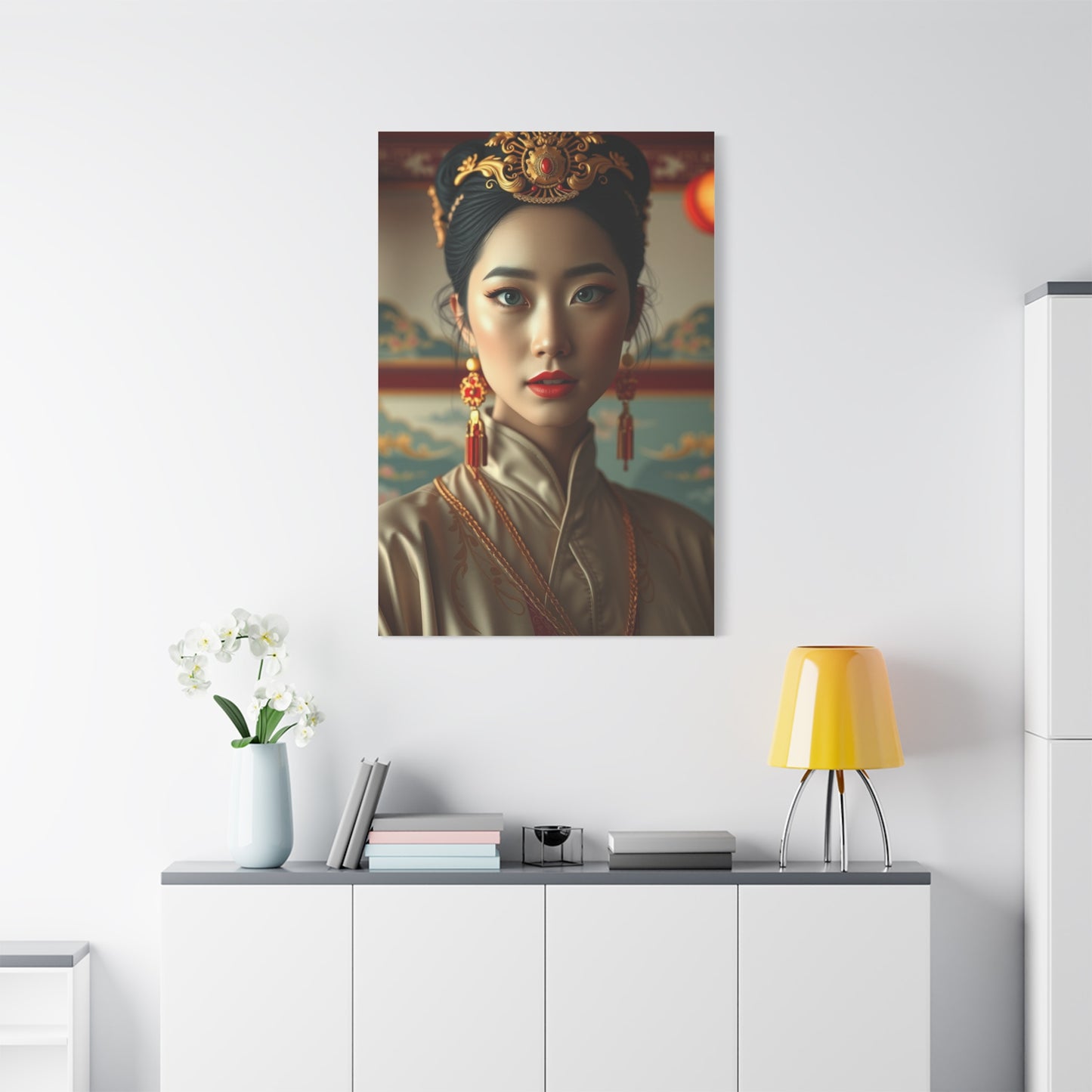 Chinoisere Art Refined Canvas Wall Art & Canvas Print