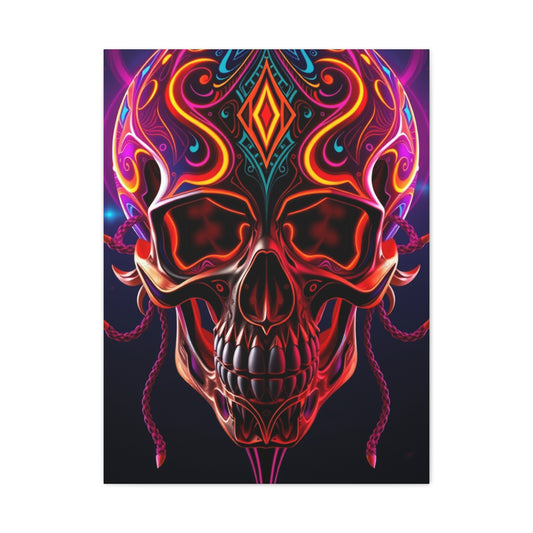 Opulent Skull Phantasm Wall Art & Canvas Print