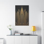 Cathedral Spire Art Deco Architecture Wall Art & Canvas Prints