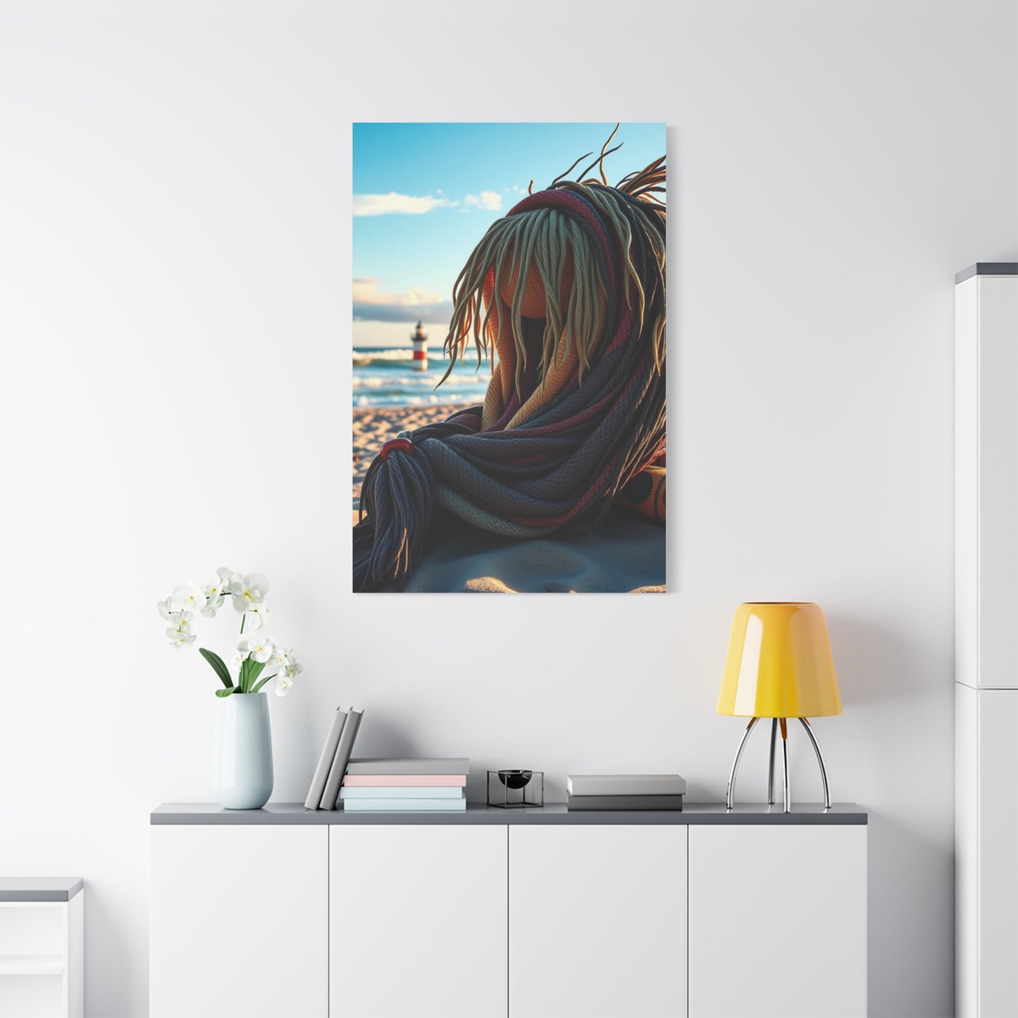 Azure Horizon Canvas Wall Art & Canvas Print