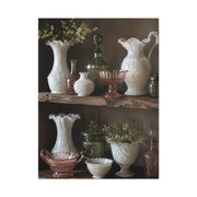 Antique Glassware Still Life Shelf Display Wall Art & Canvas Print