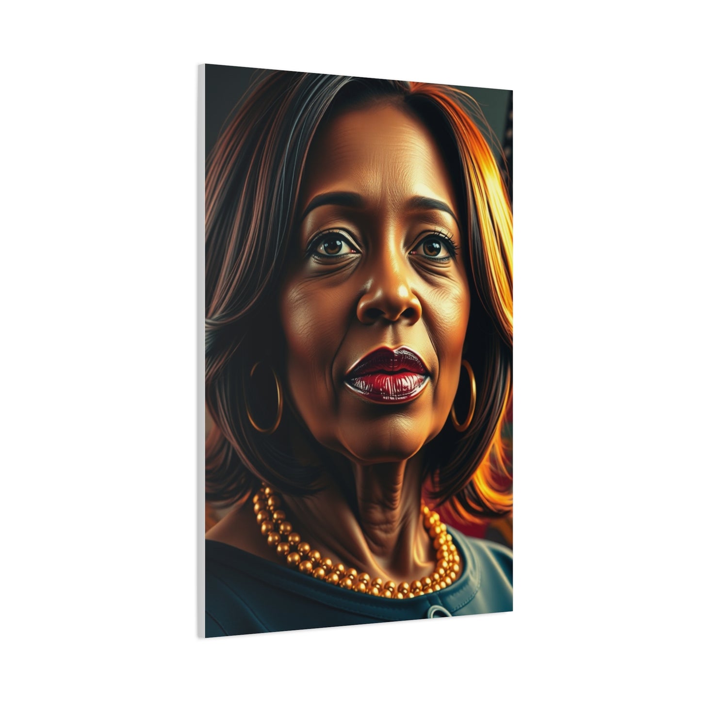 Kamala Harris Art Luxury Canvas Wall Art & Canvas Print