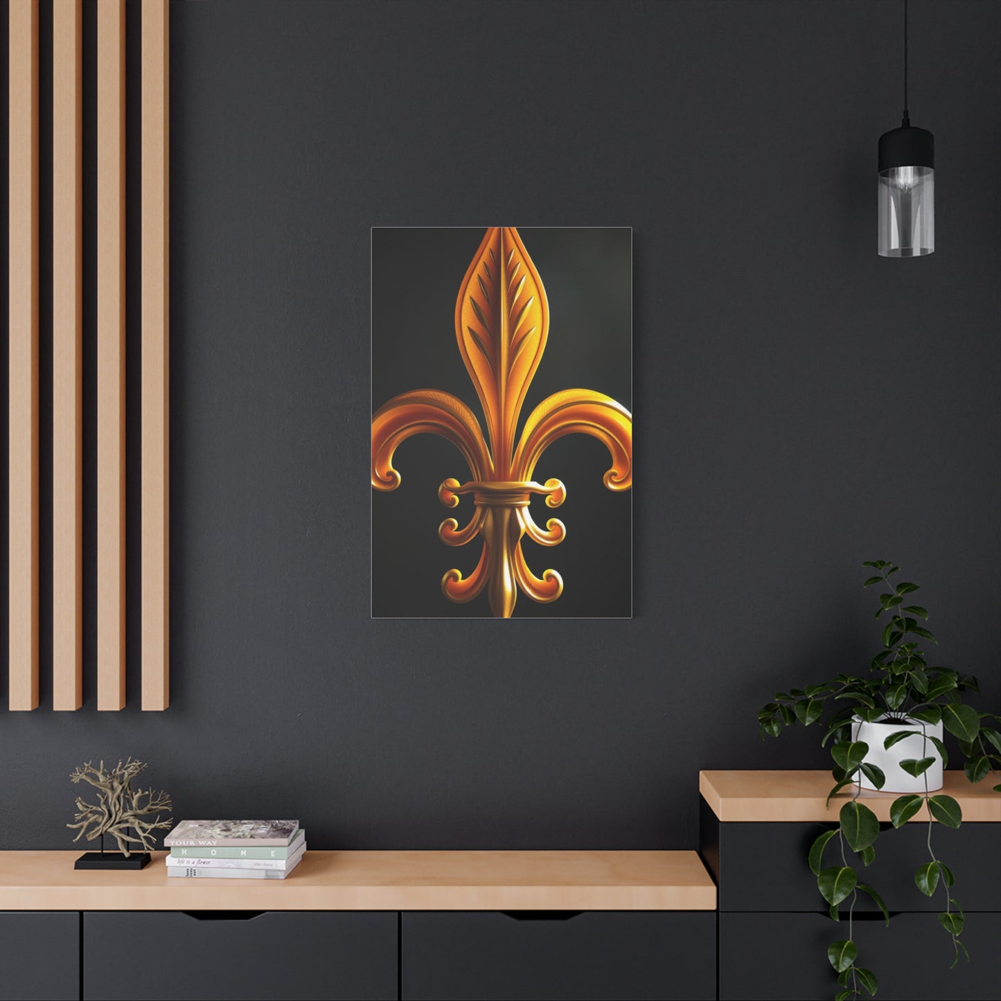 Regal Lily Crest Tapestry