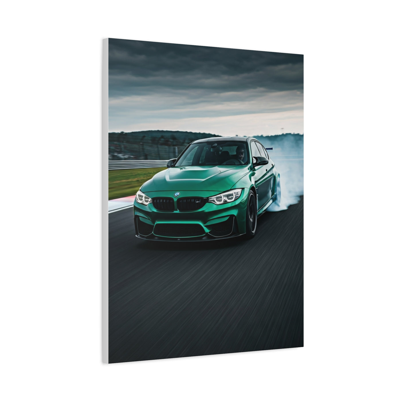 BMW M3 Track Entry Drift Precision Wall Art & Canvas Prints
