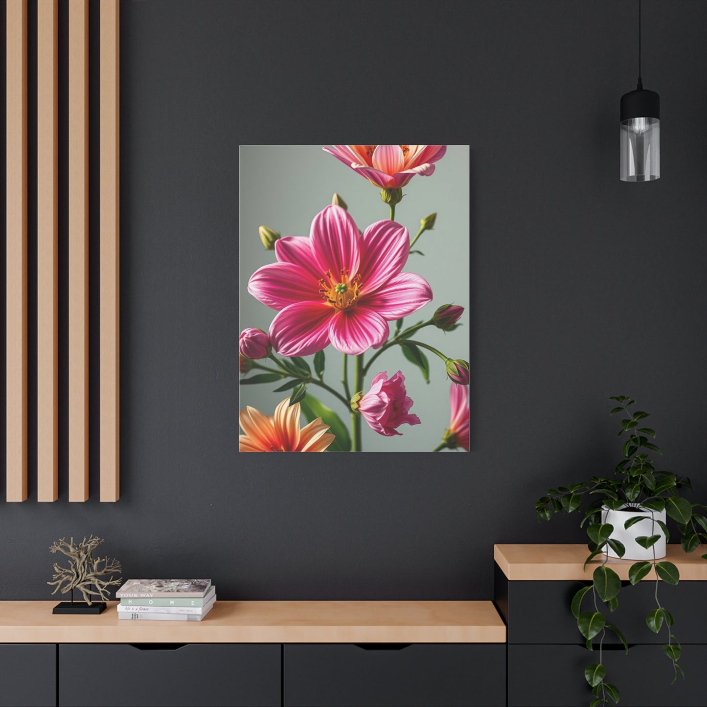 Luxurious Bloom Tapestry Wall Art & Canvas Print