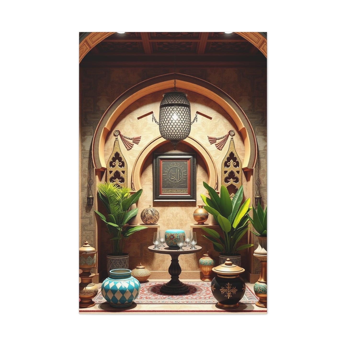 Middle Eastern Decor Art Luxury Canvas Wall Art & Canvas Print