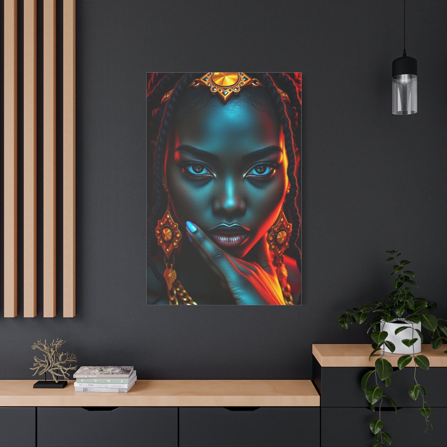 BlackGirlMagic Art Luxury Canvas Wall Art & Canvas Print