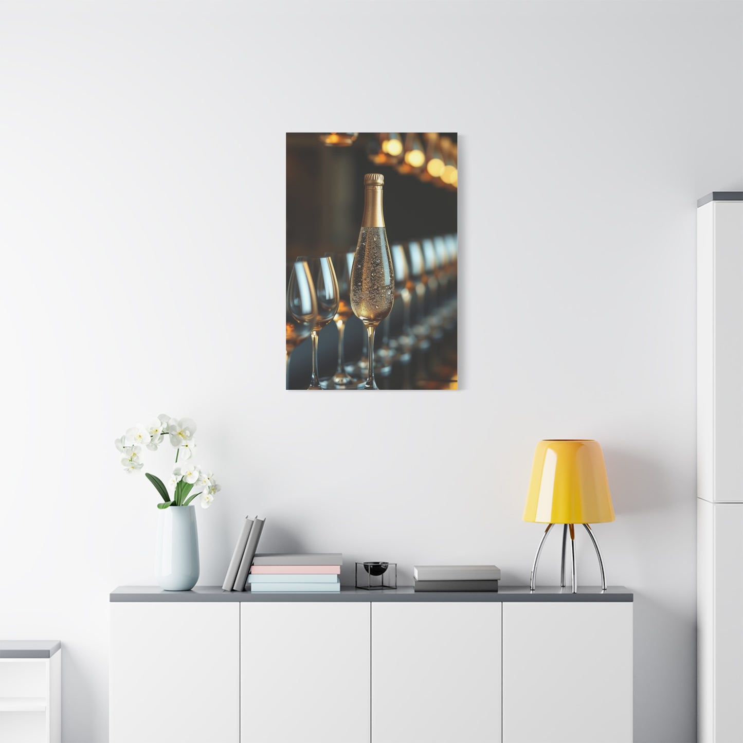 Champagne Art Supreme Gallery Wall Art & Canvas Print