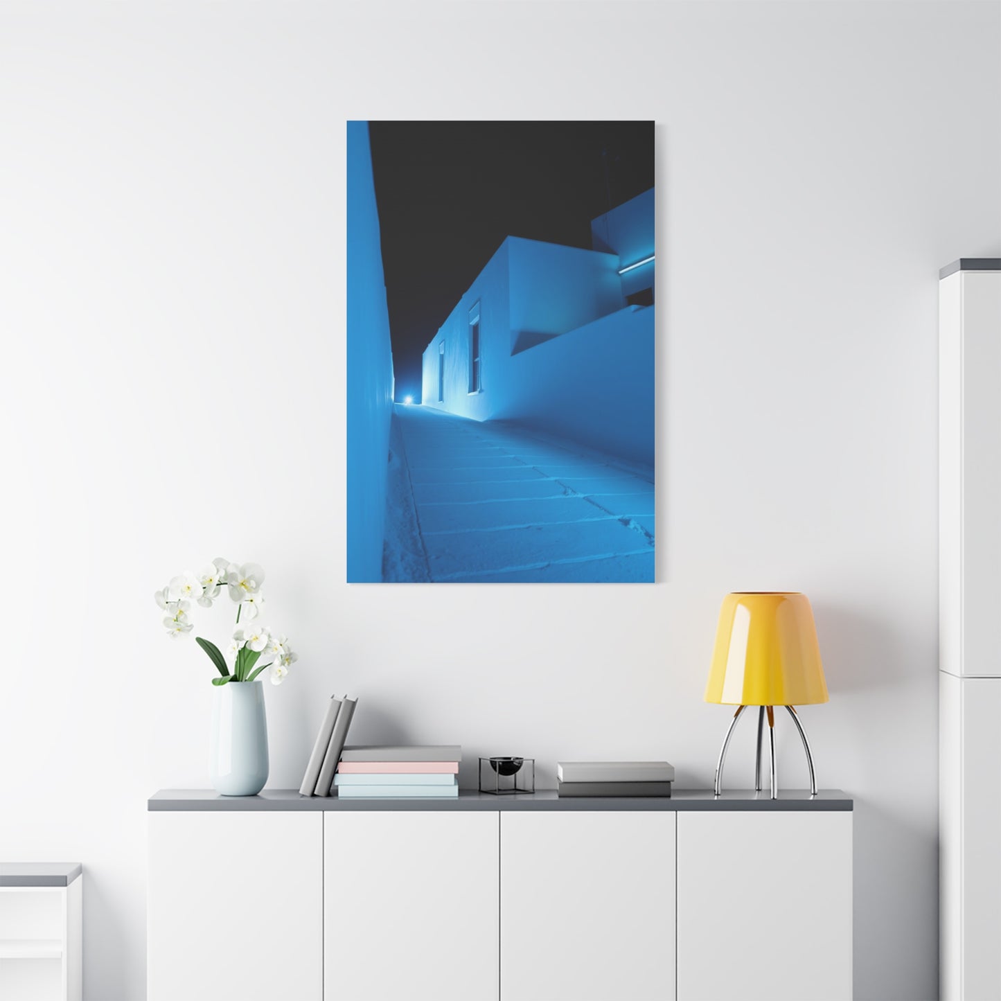 Blue and White Art Luxury Canvas Wall Art & Canvas Print