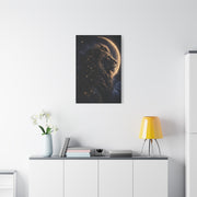 Celestial Lion Moon Constellation Wall Art & Canvas Print