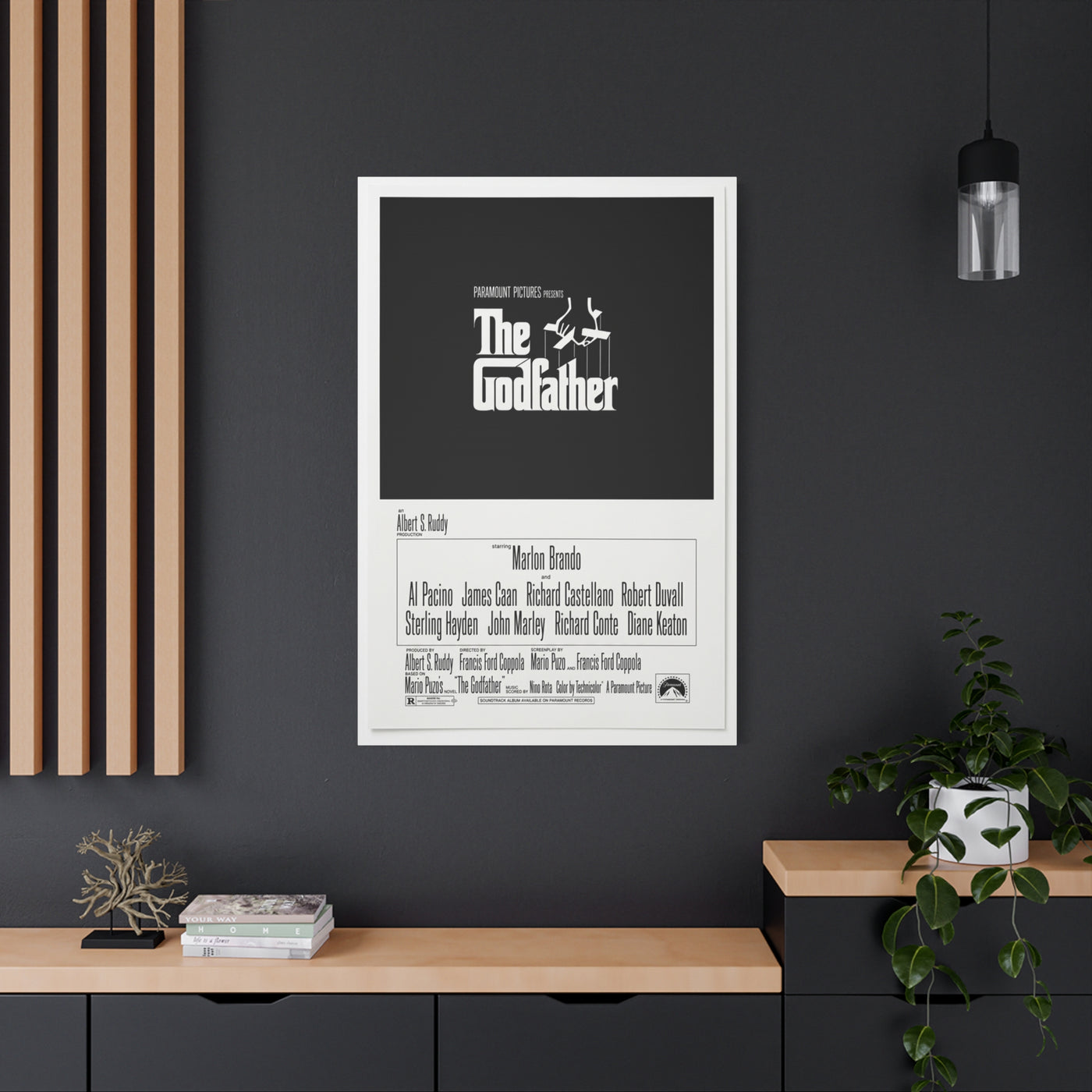 The Godfather Movie Poster Wall Art & Canvas Print