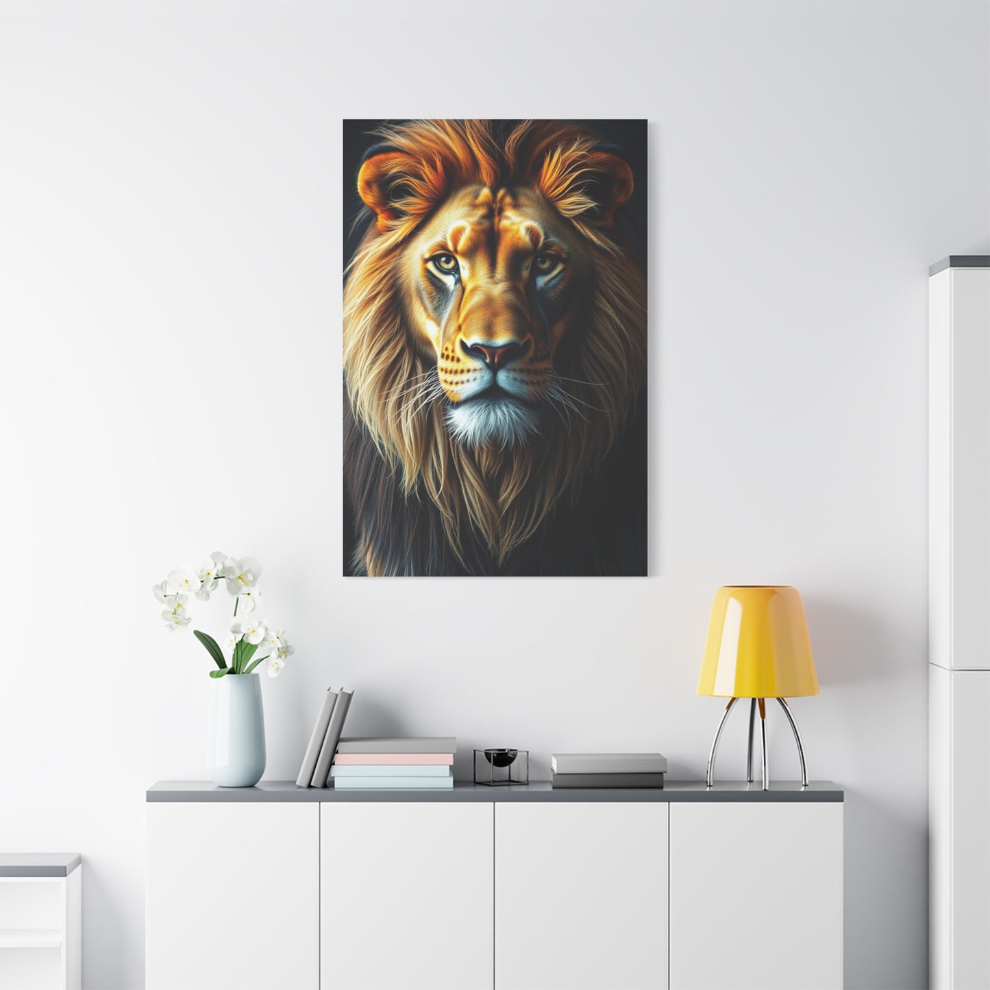 Regal Empress of the Savannah Wall Art & Canvas Print