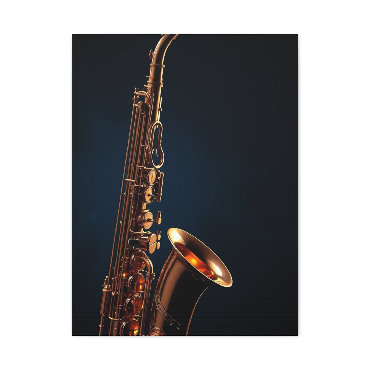 Saxophone Art Canvas Art 1 Wall Art & Canvas Print
