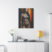 Tattooed Muse Portrait Wall Art & Canvas Print