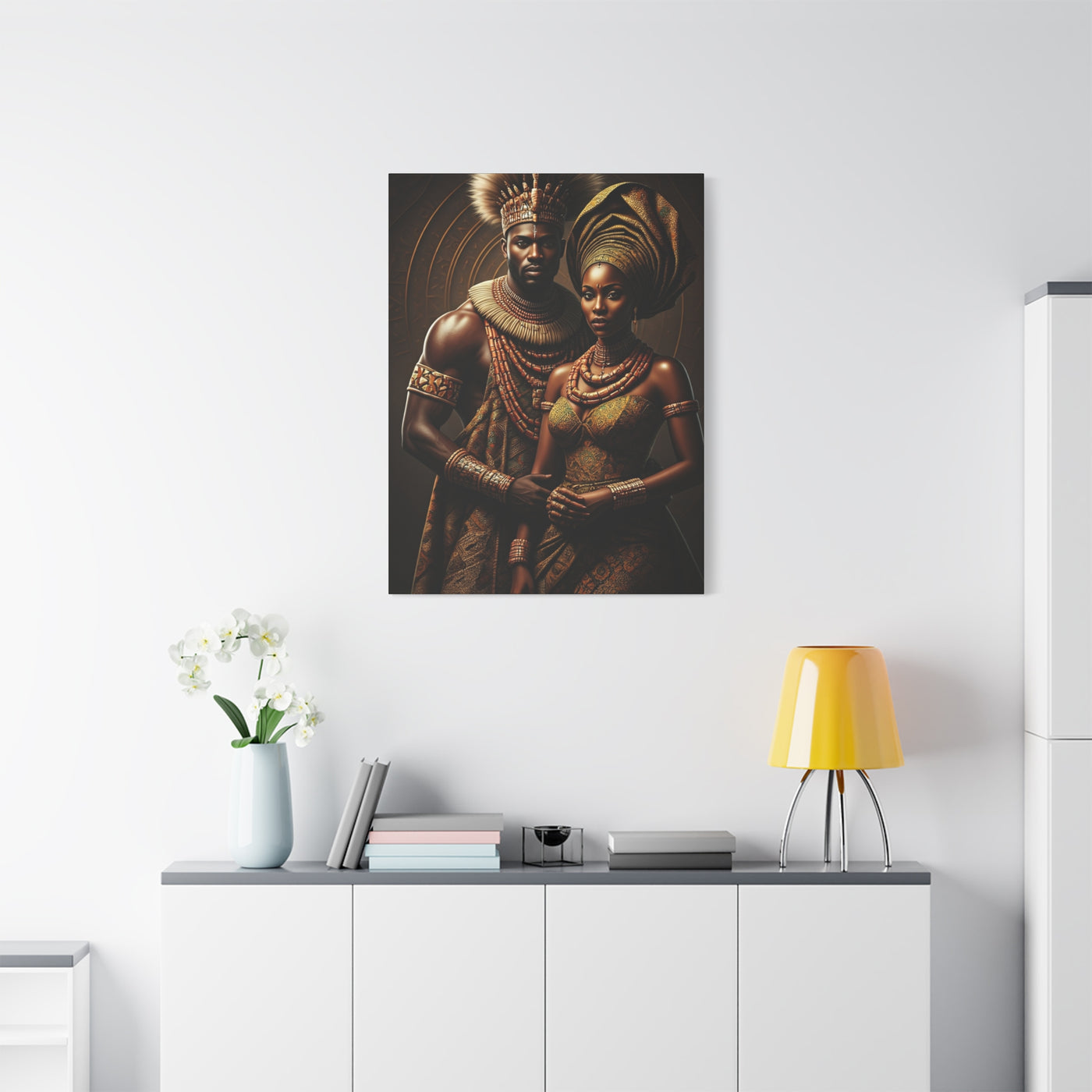 Royal Warrior Couple Legacy Wall Art & Canvas Prints