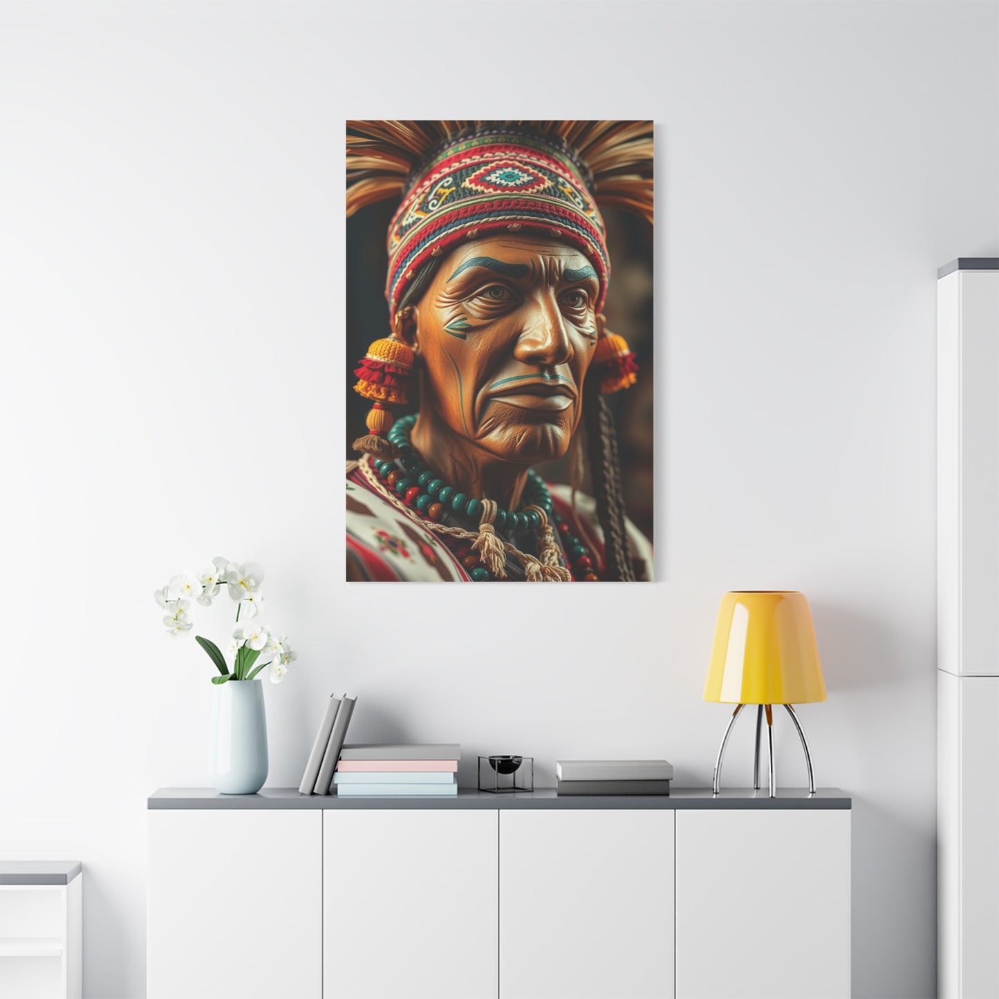 Folk Art Refined Canvas Wall Art & Canvas Print