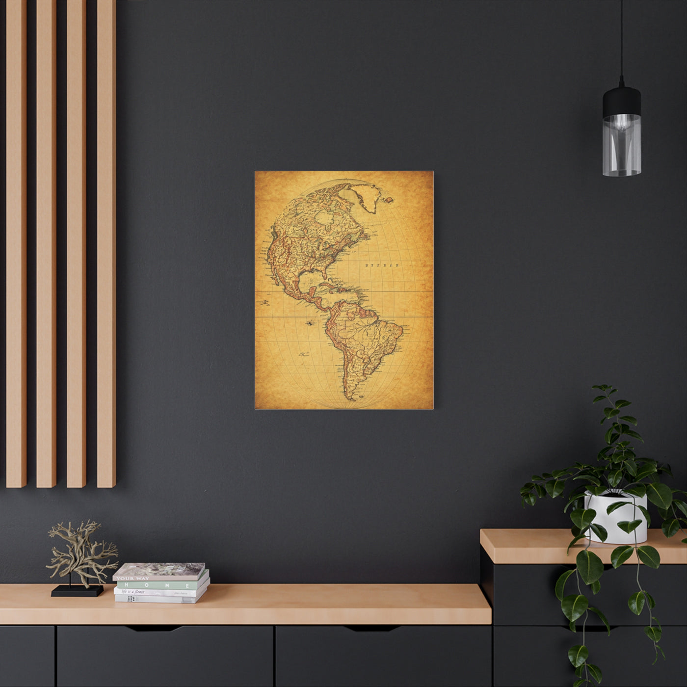 Nautical Ship Map Antique Wall Art & Canvas Prints
