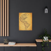 Nautical Ship Map Antique Wall Art & Canvas Prints