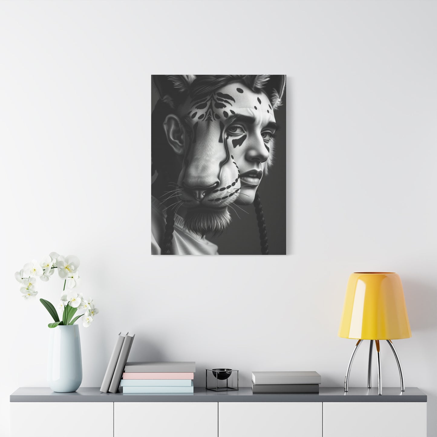Black and White Illustrations Art Supreme Gallery Wall Art & Canvas Print