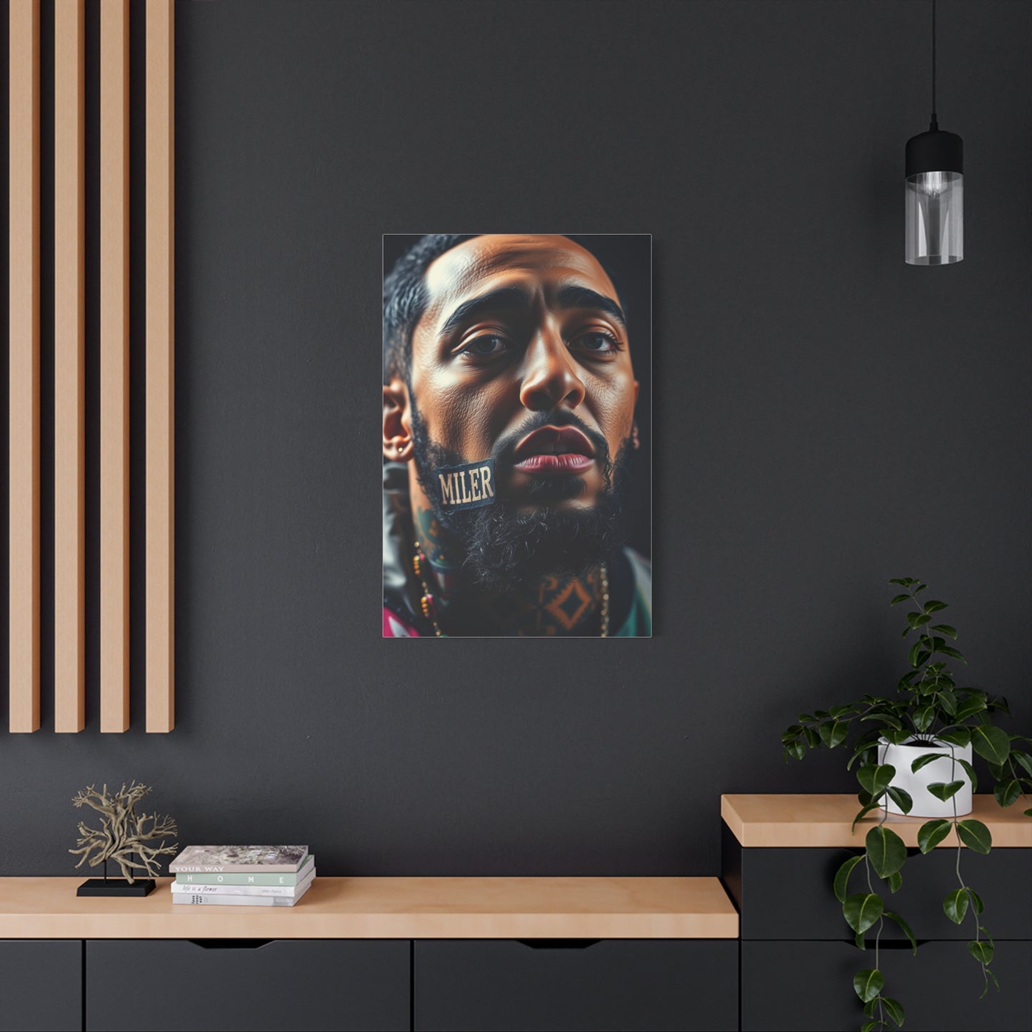 Divine Rhythm Impression Wall Art & Canvas Print