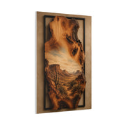 Live Edge Desert Mesa Southwest Wall Art & Canvas Print