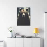 Regal Grizzly Close-Up Portrait Wall Art & Canvas Prints