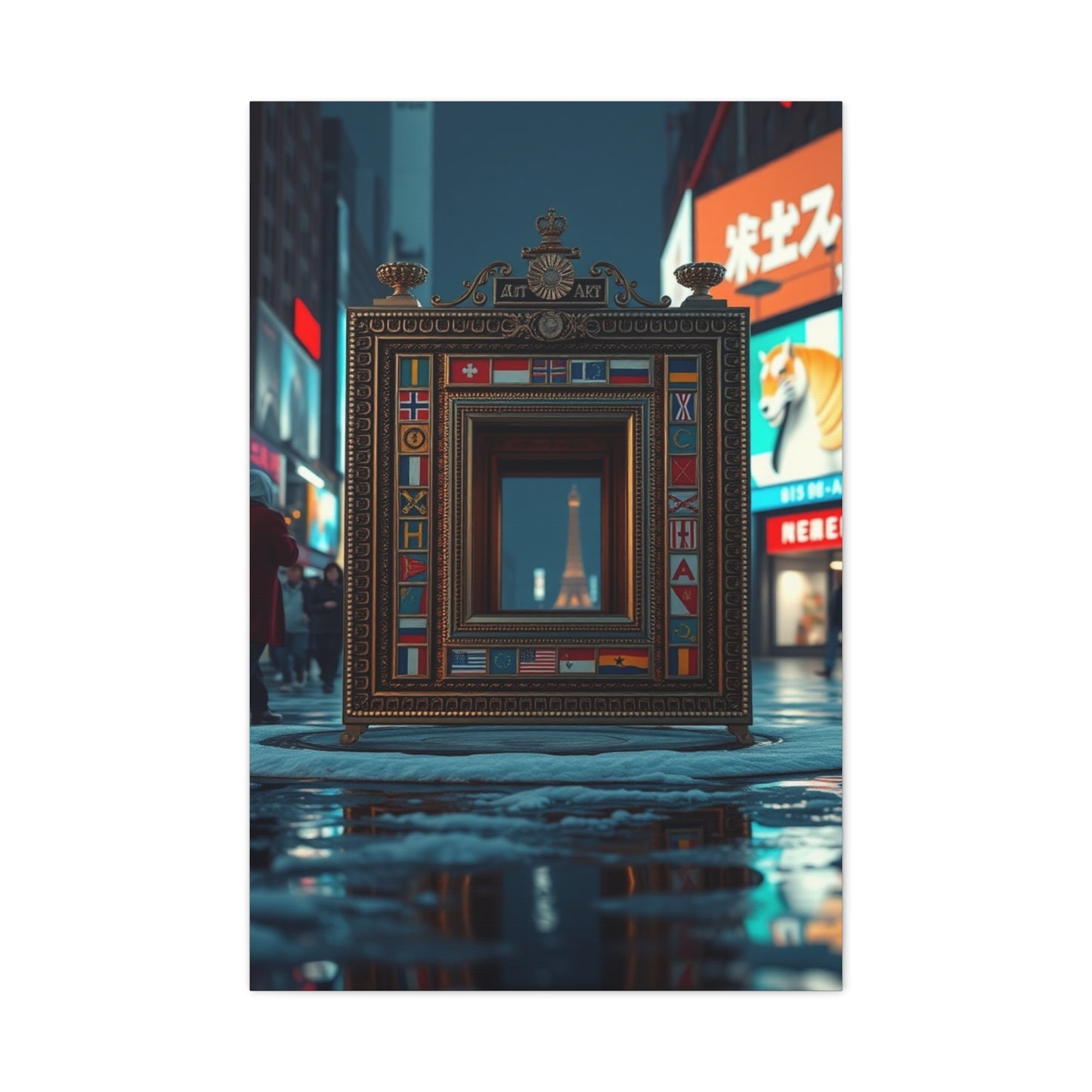 Square Art Supreme Canvas Wall Art & Canvas Print