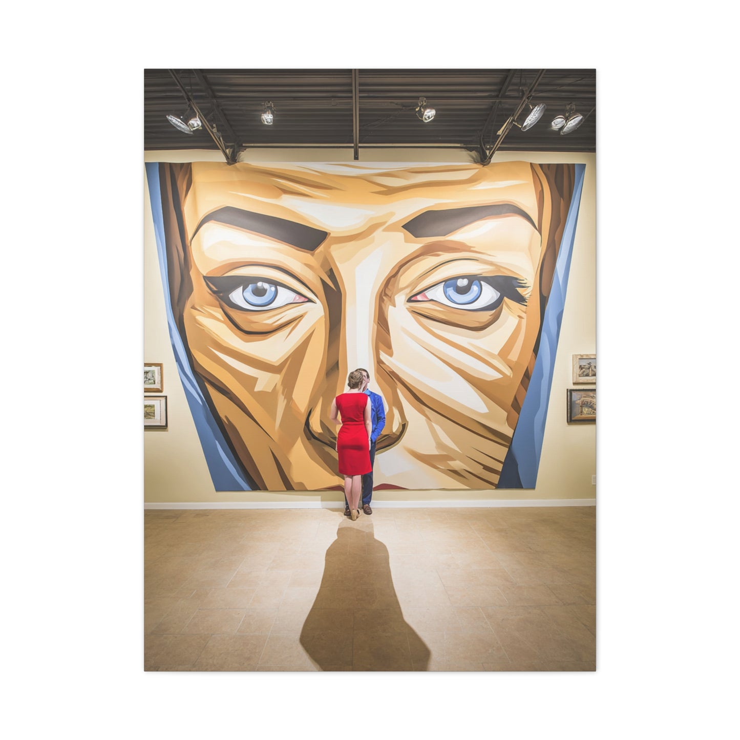 Monumental Contemporary Gallery Portrait Wall Art & Canvas Print