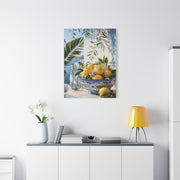 Mediterranean Citrus Still Life Tropical Wall Art & Canvas Print