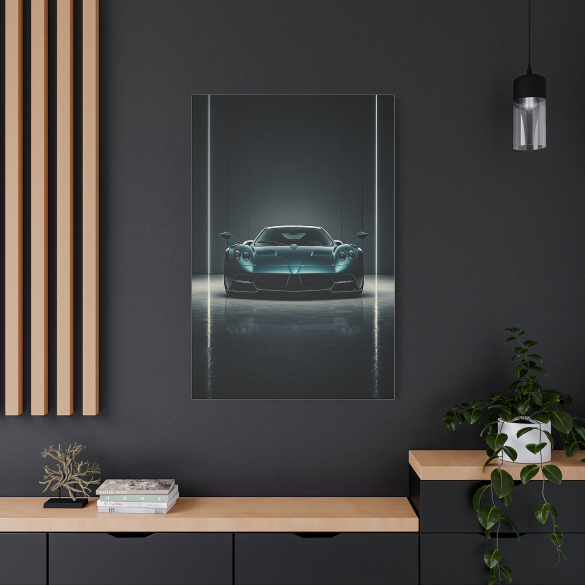 Pagani Huayra Museum Display Wall Art & Canvas Prints