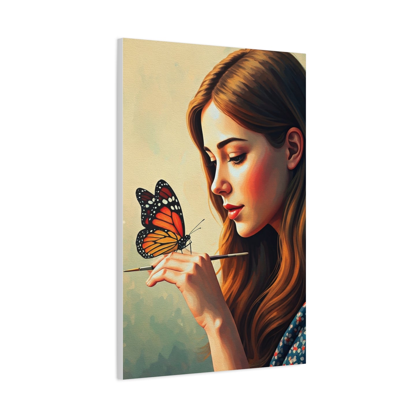 Butterfly Inspiration Portrait Wall Art & Canvas Prints