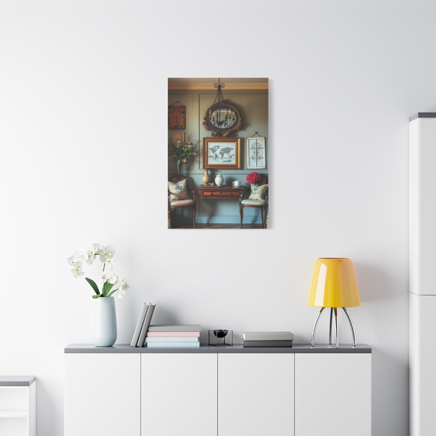 Masterpiece French Country Decor Art Vision Wall Art & Canvas Print