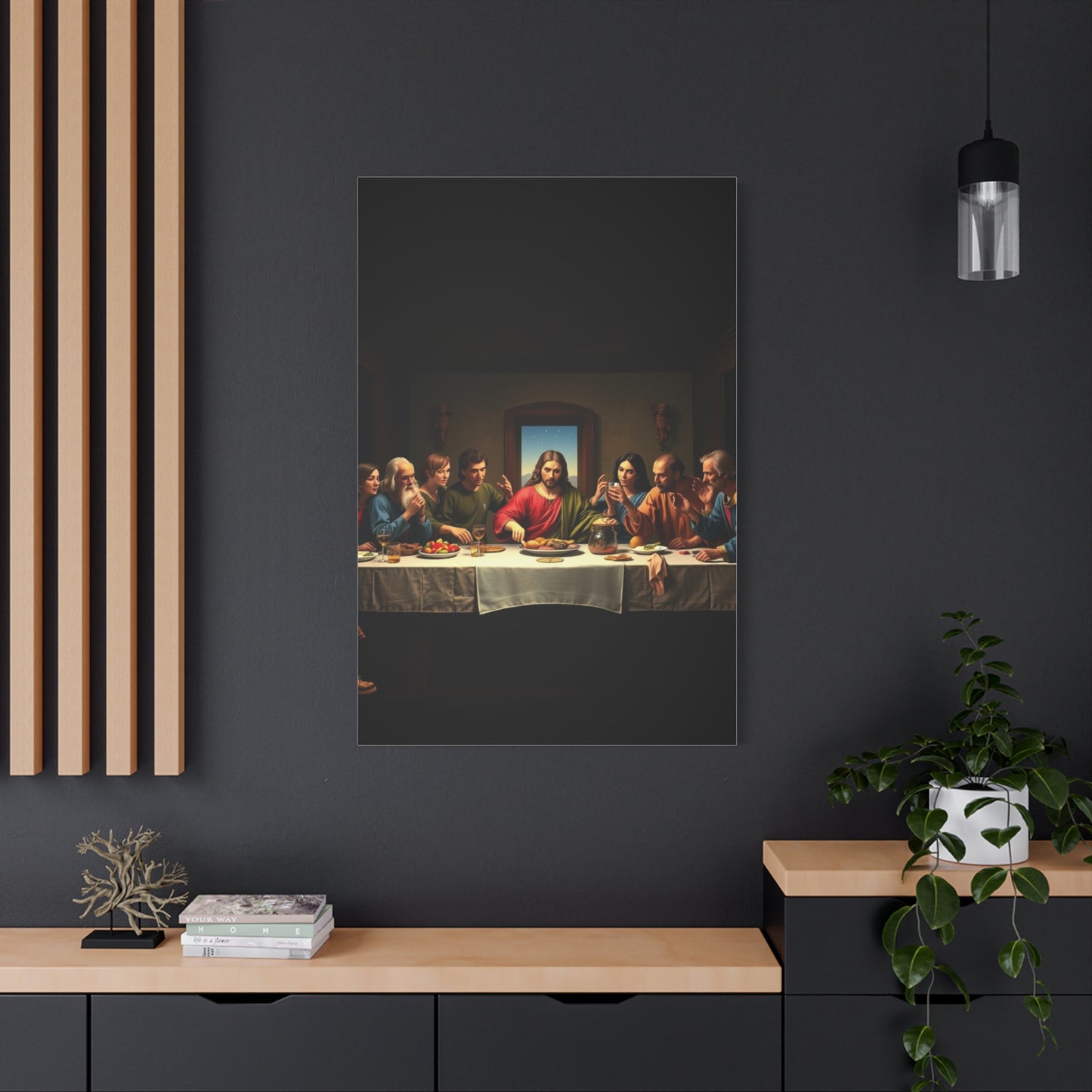 The Last Supper Art Canvas Art 1 Wall Art & Canvas Print