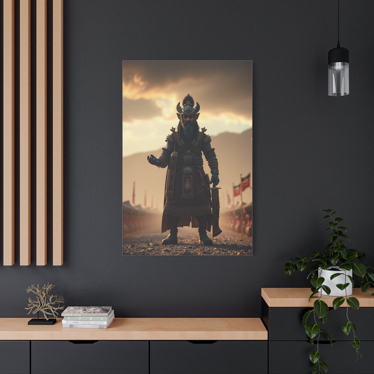 Elite Haunkkah Art Vision Wall Art & Canvas Print