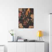 Cabaret Night Collage Scene Wall Art & Canvas Print