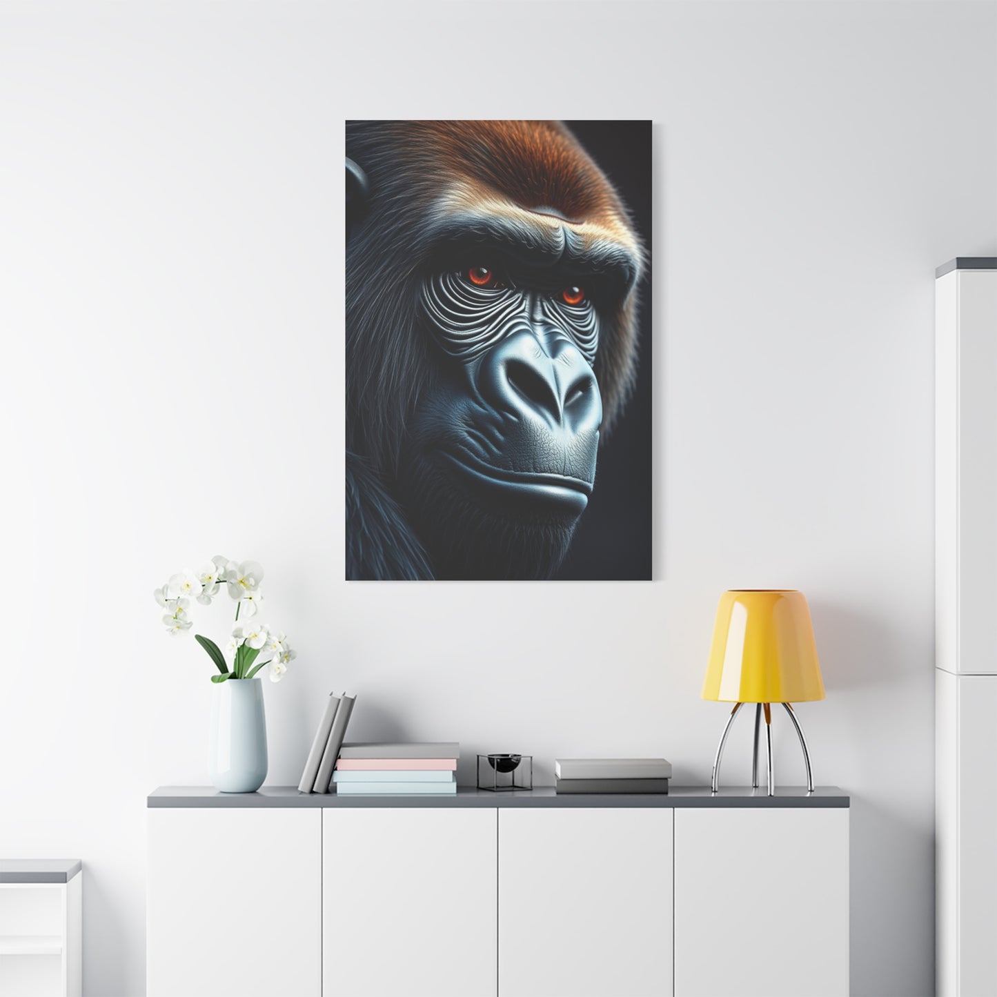 Premium Gorilla Art Supreme Canvas Gallery Wall Art & Canvas Print