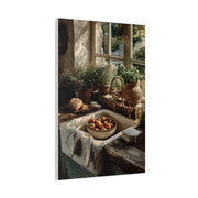 Farmhouse Sink Tomato Kitchen Scene Wall Art & Canvas Print