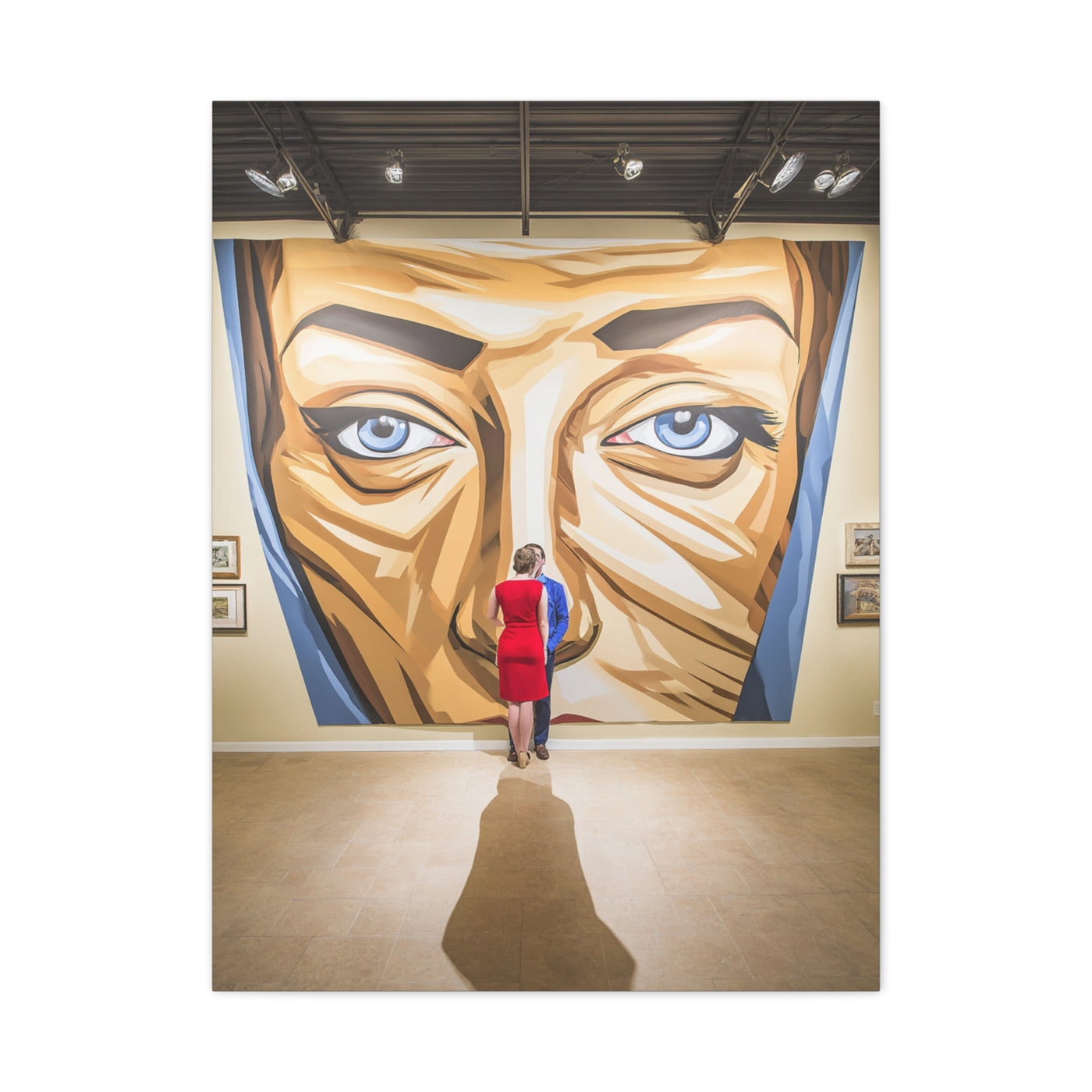 Monumental Contemporary Gallery Portrait Wall Art & Canvas Print