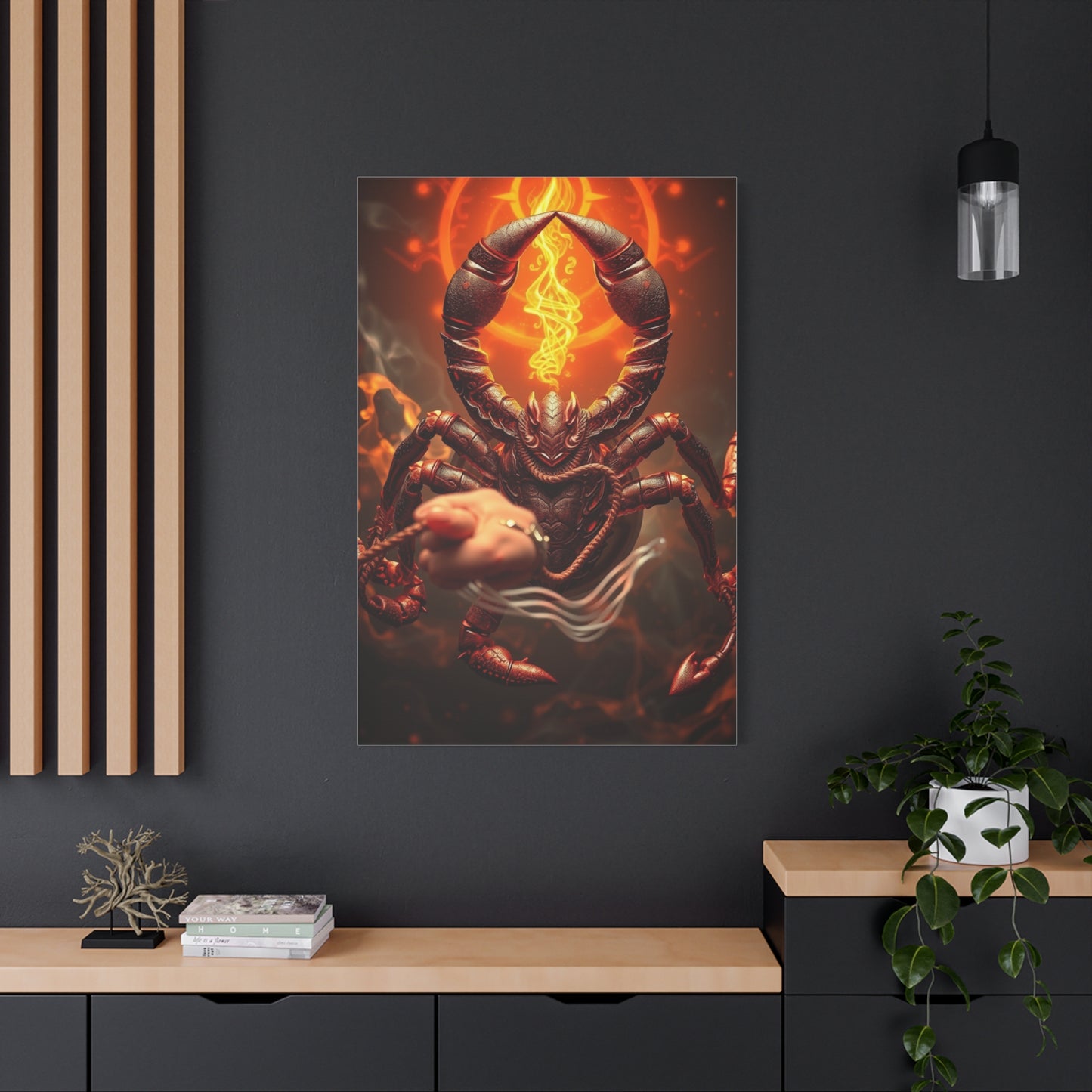 Celestial Scorpio Masterpiece Wall Art & Canvas Print