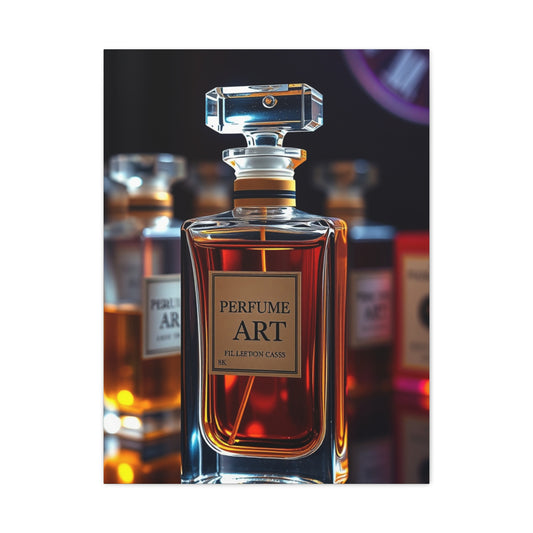 Perfume Bottle Art Supreme Canvas Wall Art & Canvas Print