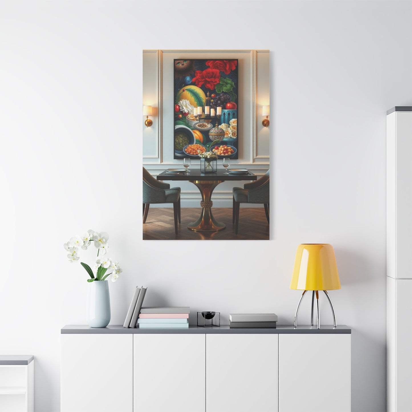 Epicurean Symphony Canvas Wall Art & Canvas Print