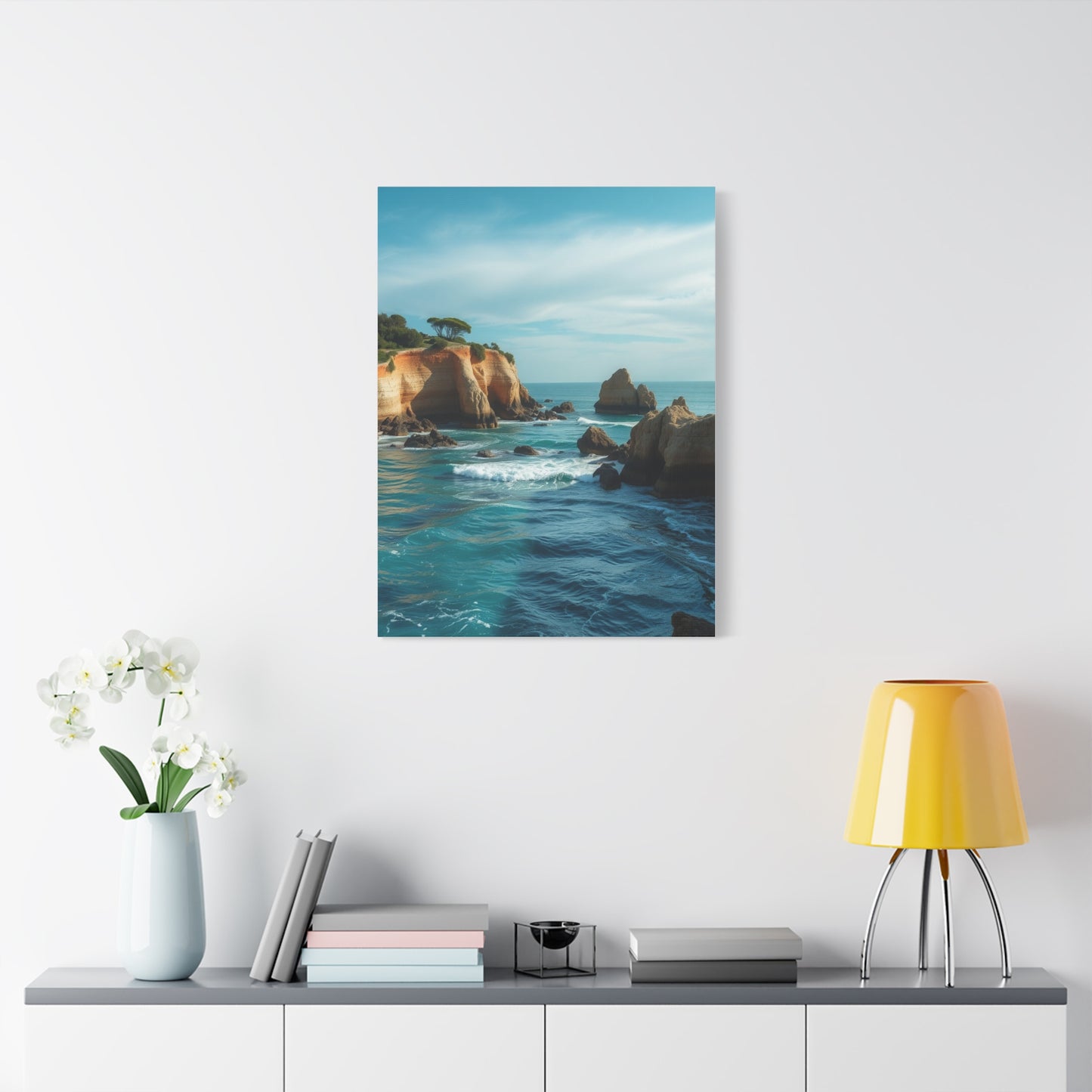 Luminous Coastal Vistas Wall Art & Canvas Print