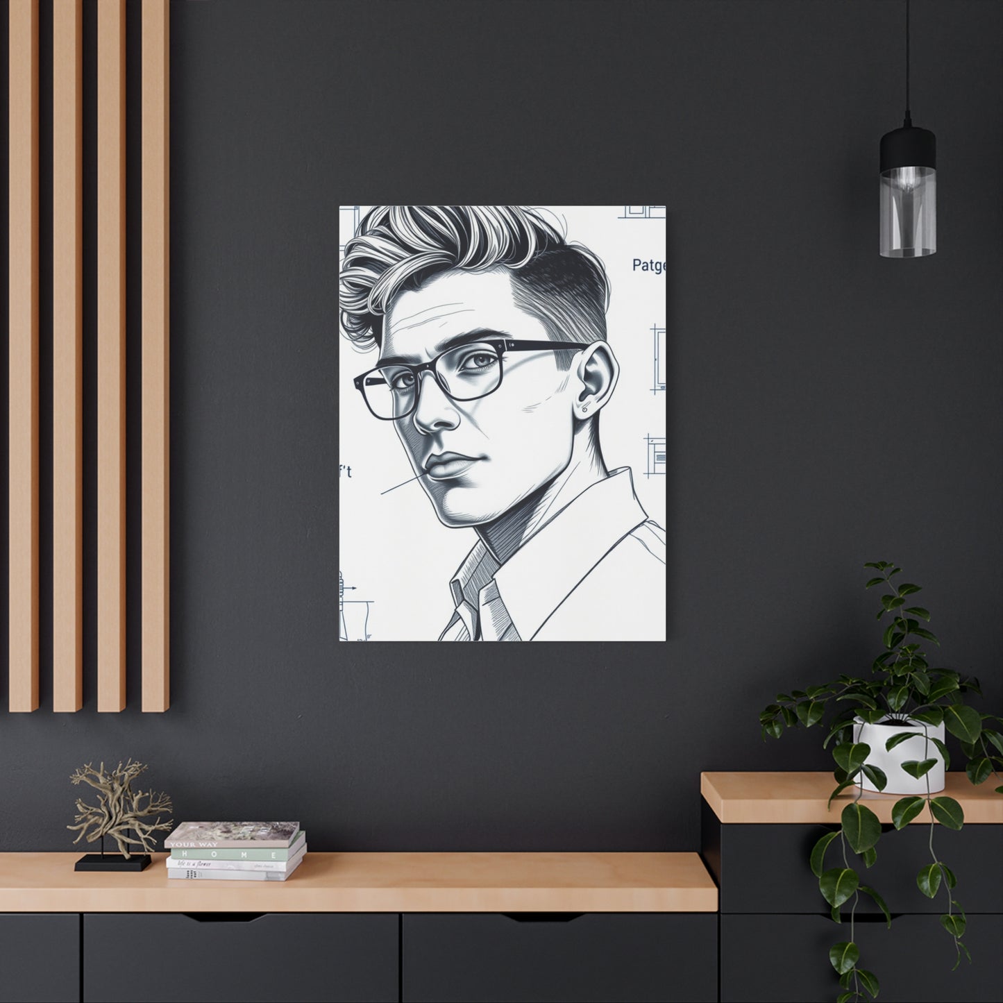 Supreme Art Collection Blueprint & Patent Sketches  Wall Art & Canvas Print