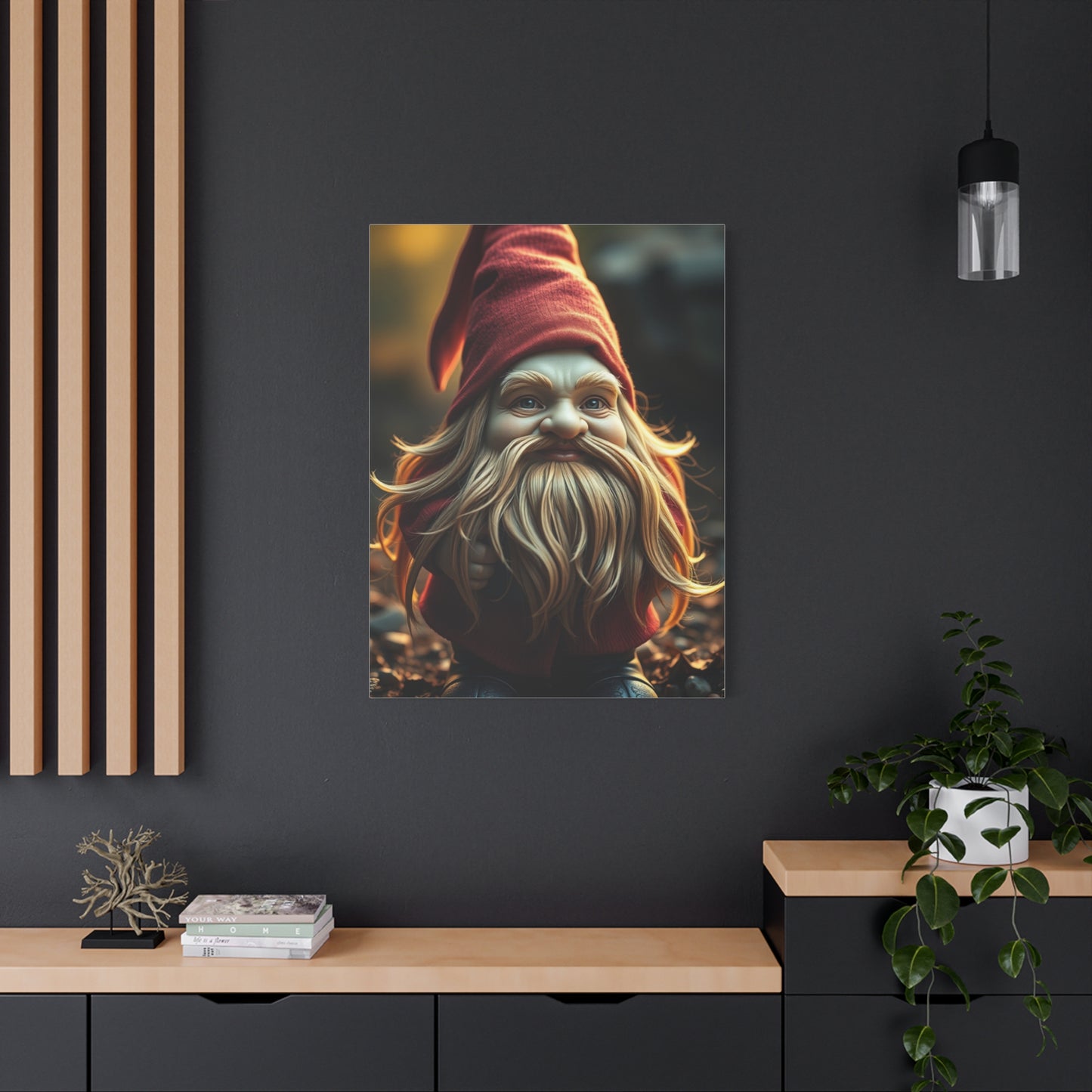 Enchanted Garden Tableau Wall Art & Canvas Print