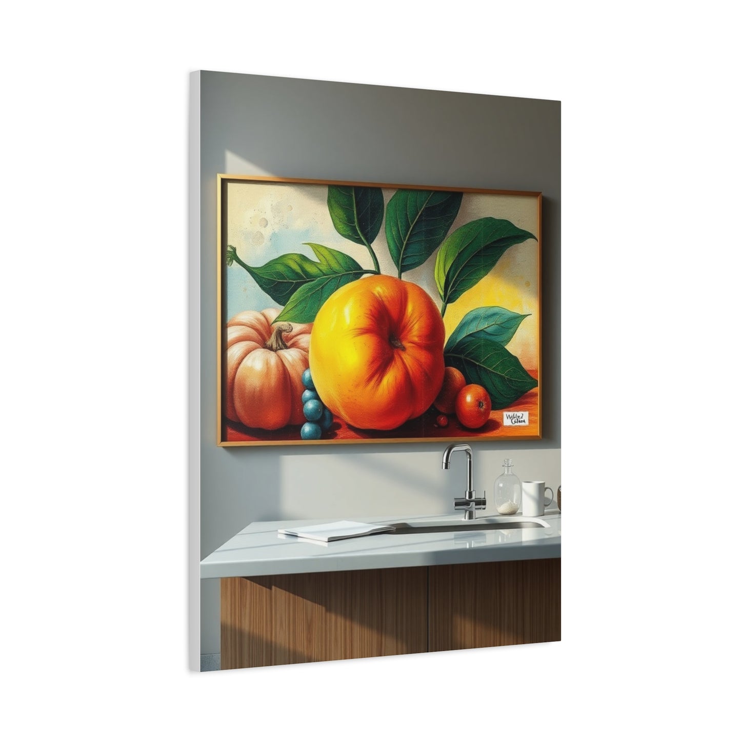 Gourmet Grandeur Canvas wall art & canvas print
